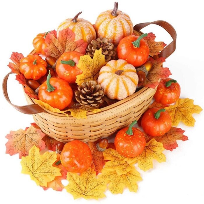 Product Description of Foam Fake Pumpkin Decoration Model Accessory Set - Image 14
