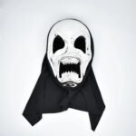 Halloween Retro Mask, Halloween Costume Party, Scary Skull - Image 5