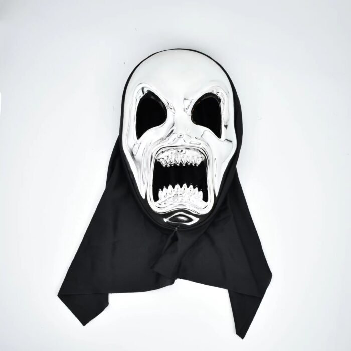 Halloween Retro Mask, Halloween Costume Party, Scary Skull - Image 5