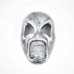 Halloween Retro Mask, Halloween Costume Party, Scary Skull - Image 2
