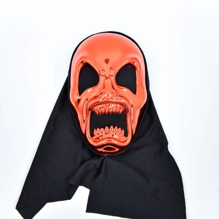 Halloween Retro Mask, Halloween Costume Party, Scary Skull - Image 3