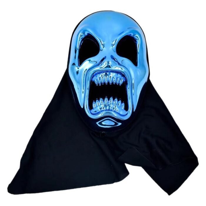 Halloween Retro Mask, Halloween Costume Party, Scary Skull - Image 4