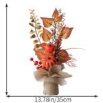 High-Value Iron Art Artificial Pumpkin Decorative Ornament for Desktop and Coffee Table - Image 4