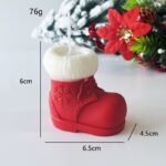 Christmas Candle - Snow Boots - Shaped Aromatherapy Candle, Christmas Gift, Photography Prop & Decorative Fragrance Candle - Image 2
