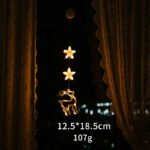 LED Christmas Suction Cup Lights - Festive Ambience Decorative Hanging Lights for Creative Room & Window Display - Image 2