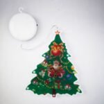 Suction Cup LED Christmas Decorative Lights | Star, Christmas Tree, Bell & Snowman Designs | Window Fairy Lights - Image 2
