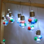 New Style LED Christmas Ball Light String | Colorful Gold Thread Pom-Pom Decorative Bulb Lights | Holiday String Lights & Mini Fairy Lights - Image 2