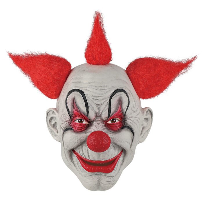 Halloween Latex Clown Mask - Halloween Headgear, Escape Room Costume Prop - Image 2