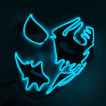 Cold-light handsome man luminous hand-painted LED dance party Marshmello mask cosplay Halloween - Image 2