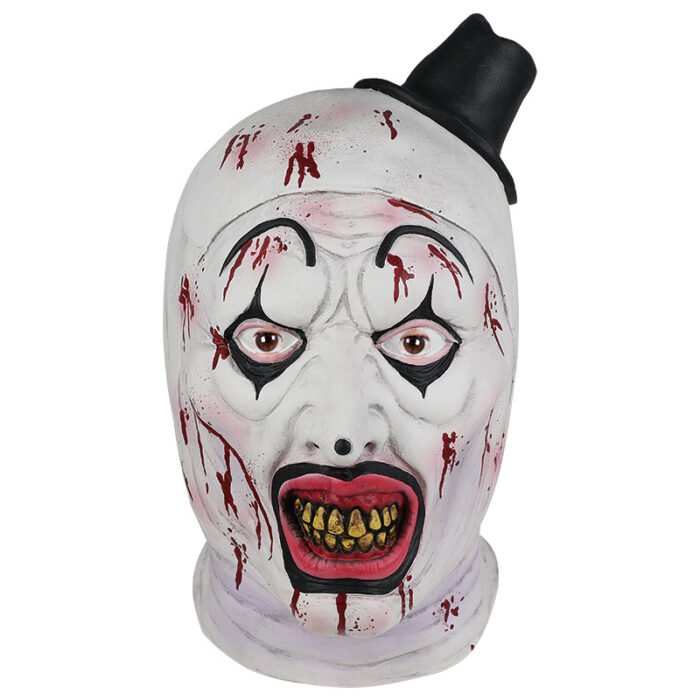 Halloween Latex Clown Mask - Halloween Headgear, Escape Room Costume Prop - Image 3