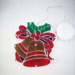 Suction Cup LED Christmas Decorative Lights | Star, Christmas Tree, Bell & Snowman Designs | Window Fairy Lights - Image 4