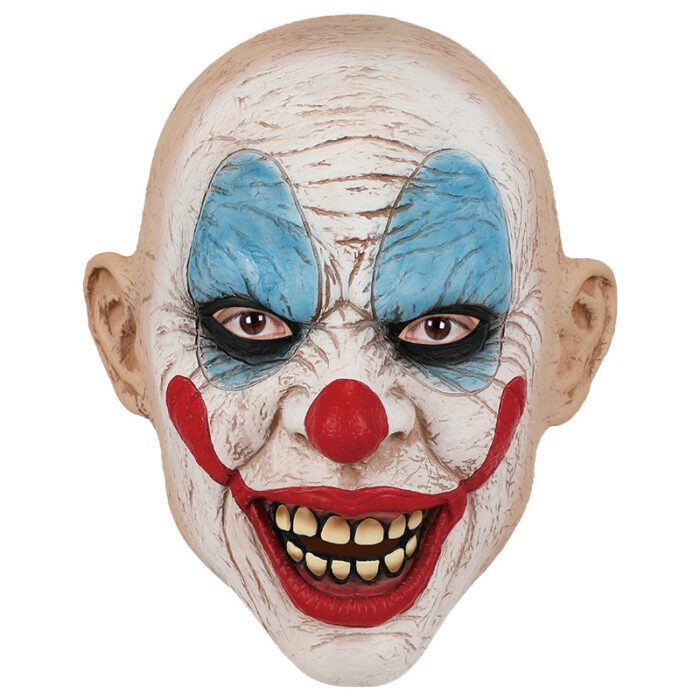 Halloween Latex Clown Mask - Halloween Headgear, Escape Room Costume Prop - Image 4