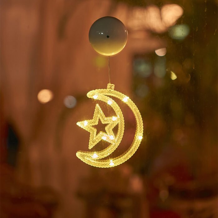 Christmas Leather - Cord Suction Cup Lights for Decorating and Enhancing Christmas Scenes, Window Displays - Image 5