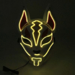 Fortnite Luminous Mask, LED Sky Fox, Wholesale, Cosplay - Image 6