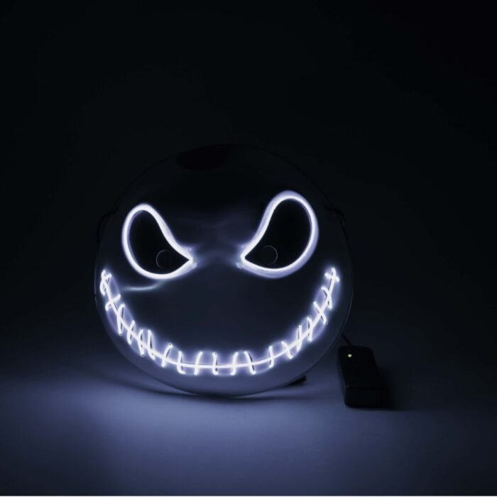 LED light-up mask: Lightyear, Ghost Rider skull mask, Christmas party glow-in-the-dark cold light mask - Image 5