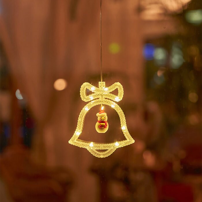 Christmas Leather - Cord Suction Cup Lights for Decorating and Enhancing Christmas Scenes, Window Displays - Image 6