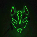 Fortnite Luminous Mask, LED Sky Fox, Wholesale, Cosplay - Image 7