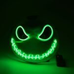 LED light-up mask: Lightyear, Ghost Rider skull mask, Christmas party glow-in-the-dark cold light mask - Image 6