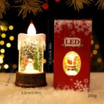 Christmas Light-Up Water-Filled Candles - Creative Small Wind Lamps, Night Lights & Christmas Decorative Ornaments - Image 6