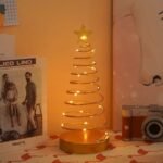 Best - Selling LED Gold & Silver Table Lamp | Crystal Diamond Christmas Tree Lamp for Festive Living Room Decoration - Image 7