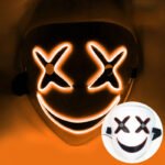 Marshmello Top 100 LED Light-Up Mask, Halloween DJ Music Festival Party Prop - Image 6