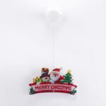 Suction Cup LED Christmas Decorative Lights | Star, Christmas Tree, Bell & Snowman Designs | Window Fairy Lights - Image 8