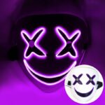Marshmello Top 100 LED Light-Up Mask, Halloween DJ Music Festival Party Prop - Image 8
