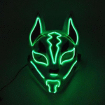 Fortnite Luminous Mask, LED Sky Fox, Wholesale, Cosplay - Image 11