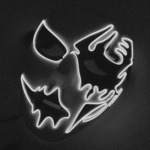 Cold-light handsome man luminous hand-painted LED dance party Marshmello mask cosplay Halloween - Image 10