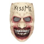 Halloween Latex Mask: Clown Head Cover, Smiling Mask, Ghost Face Prop for Performances, Bar Parties and Cosplay - Image 13