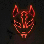 Fortnite Luminous Mask, LED Sky Fox, Wholesale, Cosplay - Image 12