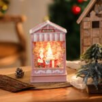 Light-Up Snow-Floating Music Box - Christmas Gift, Santa Wind Lamp, Christmas Tree Decoration & Night Light - Image 3