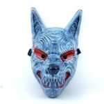 Halloween LED Full - Face Light - Up Mask, Suitable for Men and Women's Parties, Wolf Head EL Ghost Face, Scary and Frightening for Dance Parties - Image 10