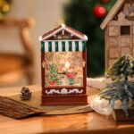 Light-Up Snow-Floating Music Box - Christmas Gift, Santa Wind Lamp, Christmas Tree Decoration & Night Light - Image 4