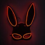 LED Light - Up Mask: Cold - Light Half - Face Bunny Girl Prop for Parties, Performances, Bars, Disco, and Masquerades - Image 17