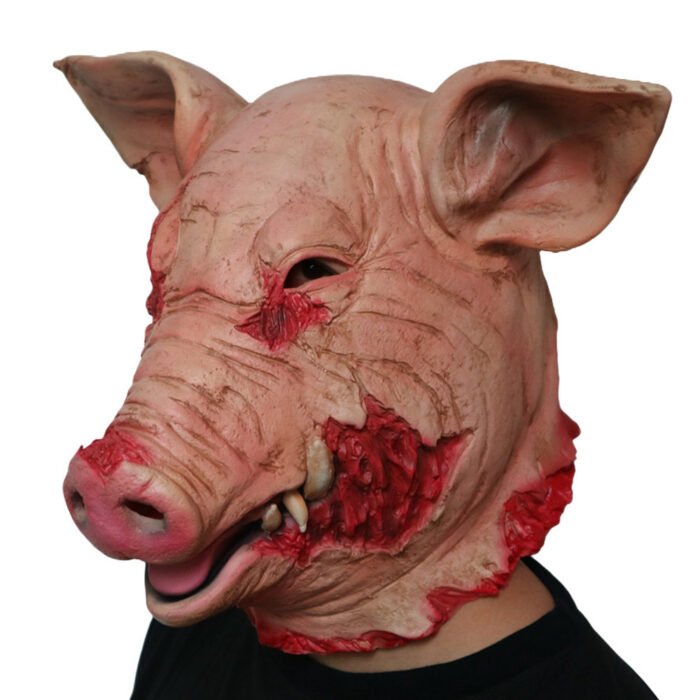 Latex Masks: Screaming Venom, Exorcist, Bird-Beak, Pumpkin, Demon Masks - Image 4