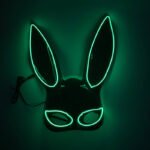 LED Light - Up Mask: Cold - Light Half - Face Bunny Girl Prop for Parties, Performances, Bars, Disco, and Masquerades - Image 23