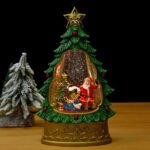 New Christmas Tree Snow Globe: Santa & Festive Surprise Inside - Image 2