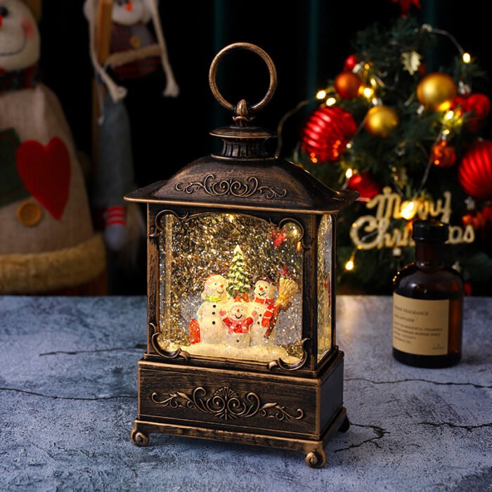 Christmas New Magical Santa Christmas Lantern Globe - Image 3