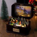 Christmas Gift Music Box: Enchanted Village in a Chest - Image 2