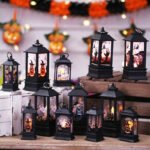 Halloween - style LED electronic candle lamp ornaments