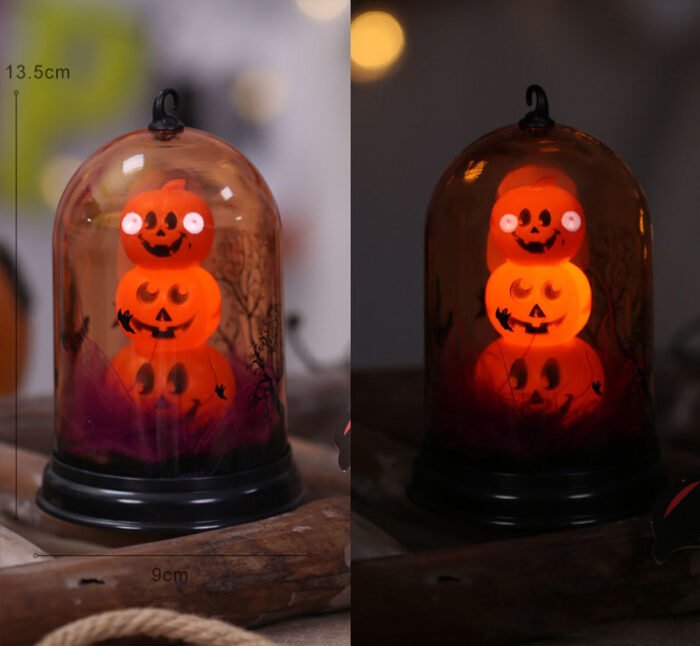 Halloween Enchanted Lamps: Day - to - Night Spooky Magic - Image 1