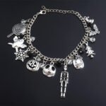 Halloween Bracelet: Spooky Jack Skull Combination Bracelet Accessory