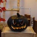 Halloween black and white jack lanterns, with their dual - faced eerie fun, unlock the festive atmosphere! - Image 7