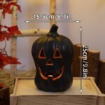 Halloween black and white jack lanterns, with their dual - faced eerie fun, unlock the festive atmosphere! - Image 4