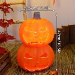 Stacked Pumpkin Lanterns - Image 3