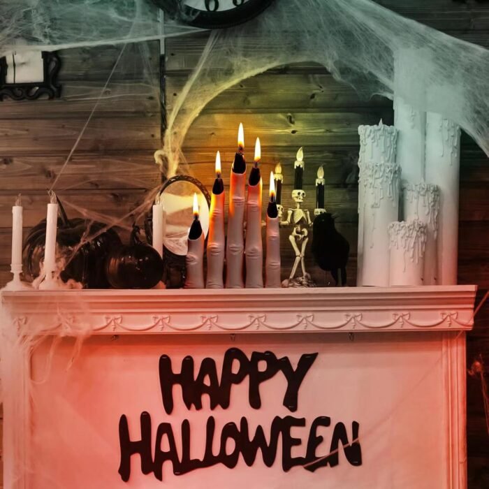 Halloween scary finger candles - Image 5