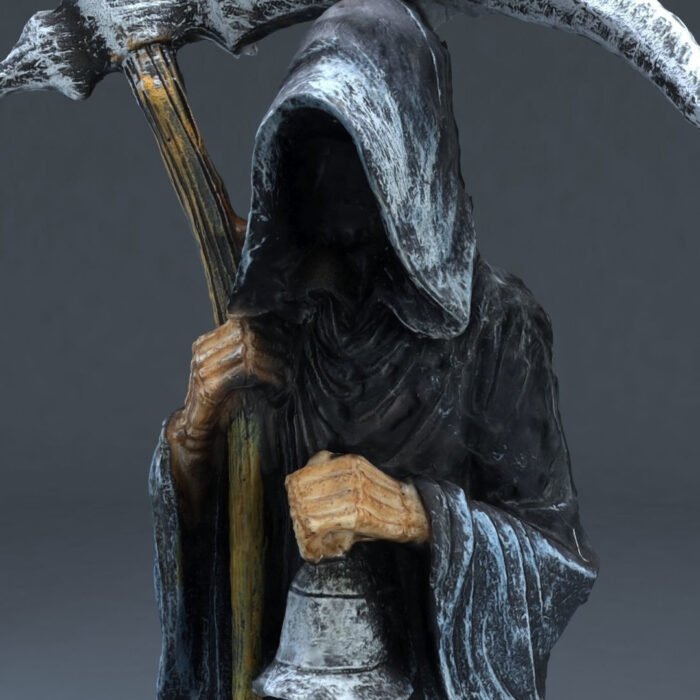 Resin Statue of the Grim Reaper, Handicraft Tabletop Decorative Ornament - Image 2