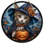 Halloween Acrylic Home Decor Hanging Sign - Image 5