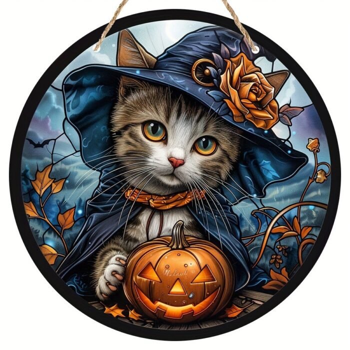 Halloween Acrylic Home Decor Hanging Sign - Image 5